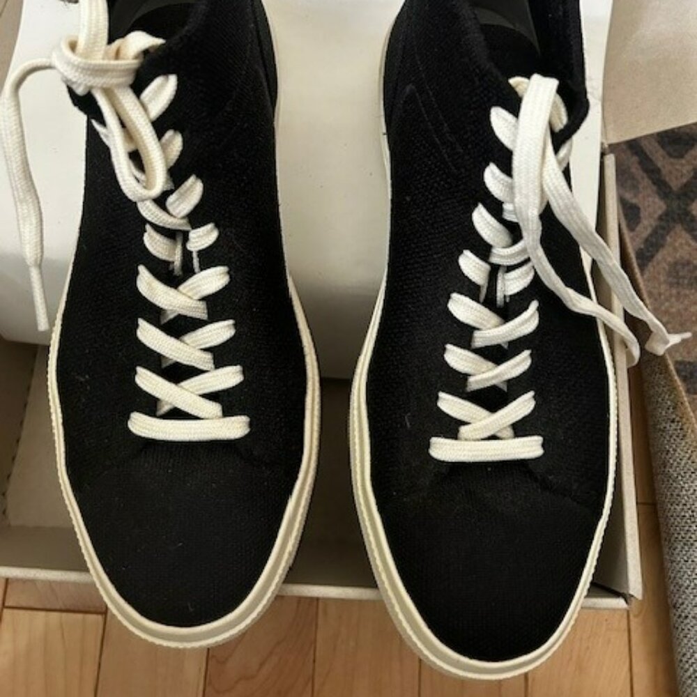 Rothy's The Women's High Top Sneaker - Black